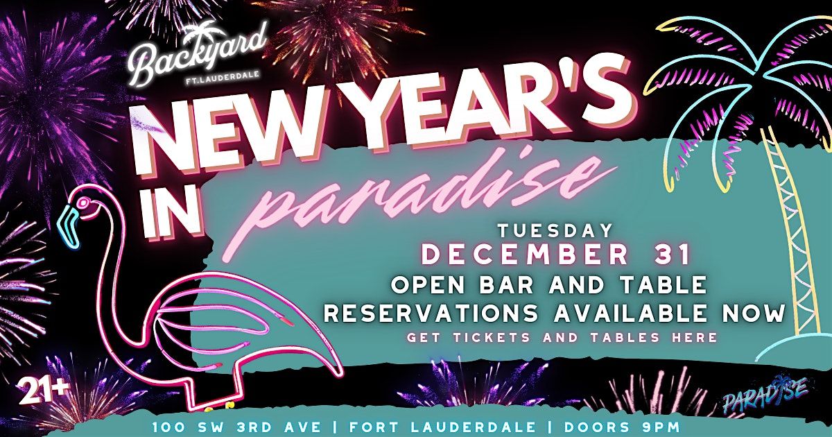 NYE In Paradise