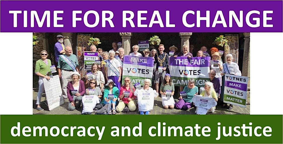 TIME FOR REAL CHANGE: democracy and climate justice