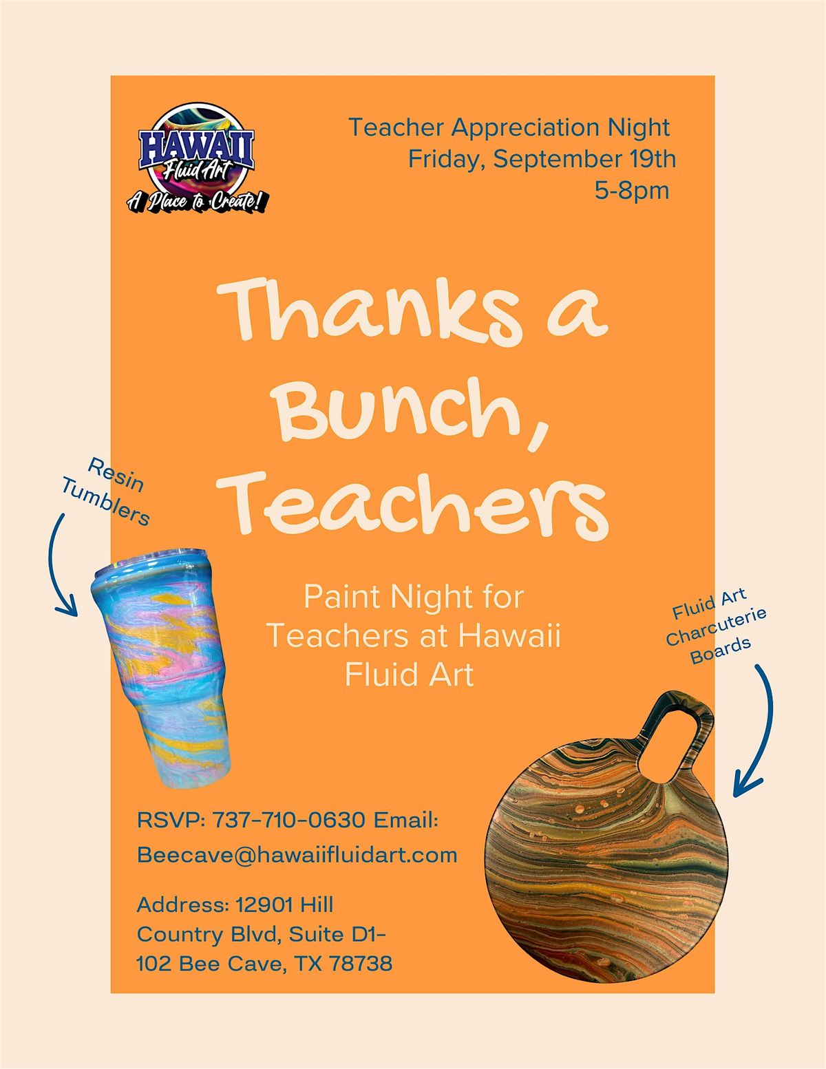 Teacher Appreciation Paint Night