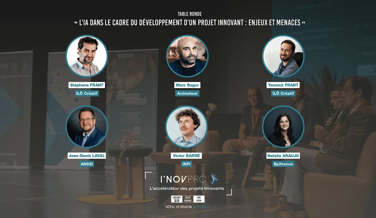Table Ronde - L'IA dans le cadre du d\u00e9veloppement d'un projet innovant
