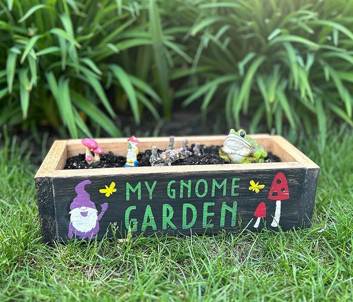 DIY Fairy or Gnome Garden Box Workshop