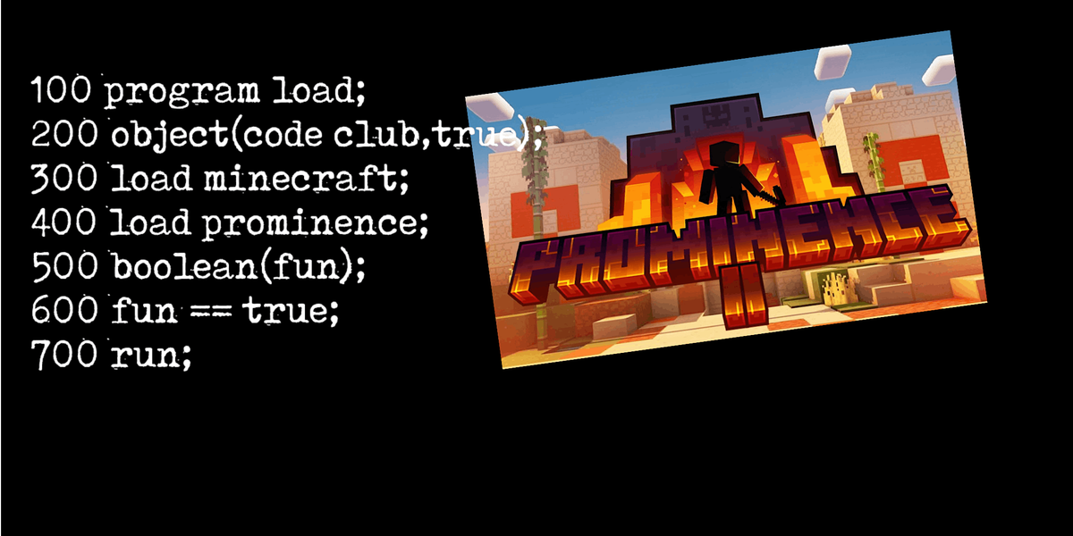 Code Club - Minecraft