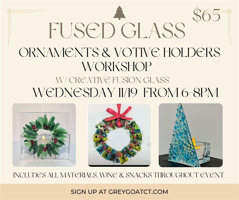 Holiday Fused Glass Workshop