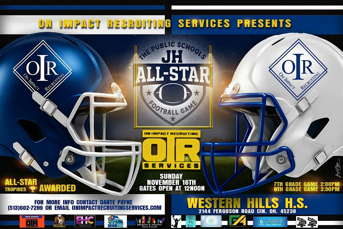 The Public Schools JH All Star Football Game