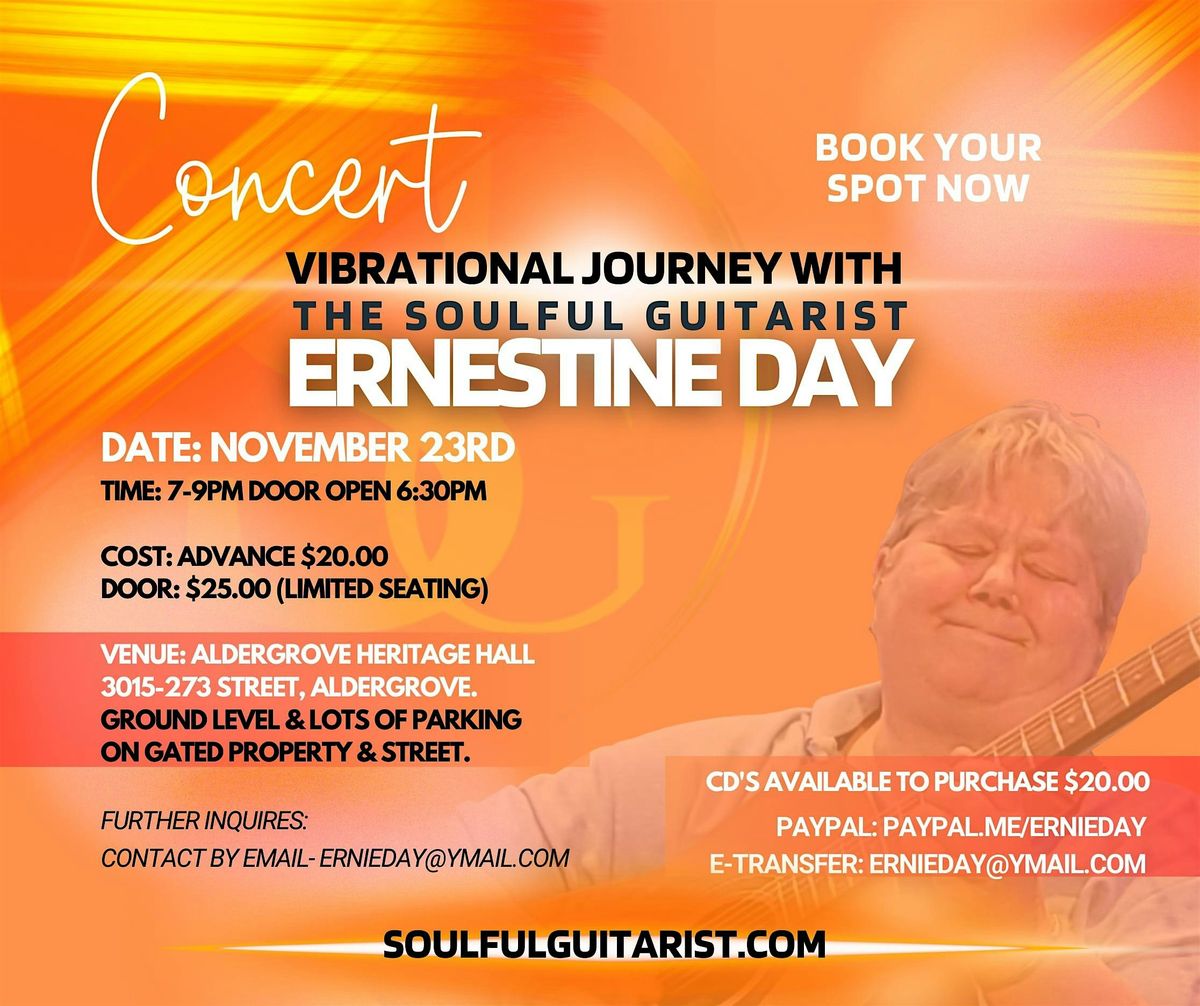 Vibrational Journey Soulful Guitarist Ernestine