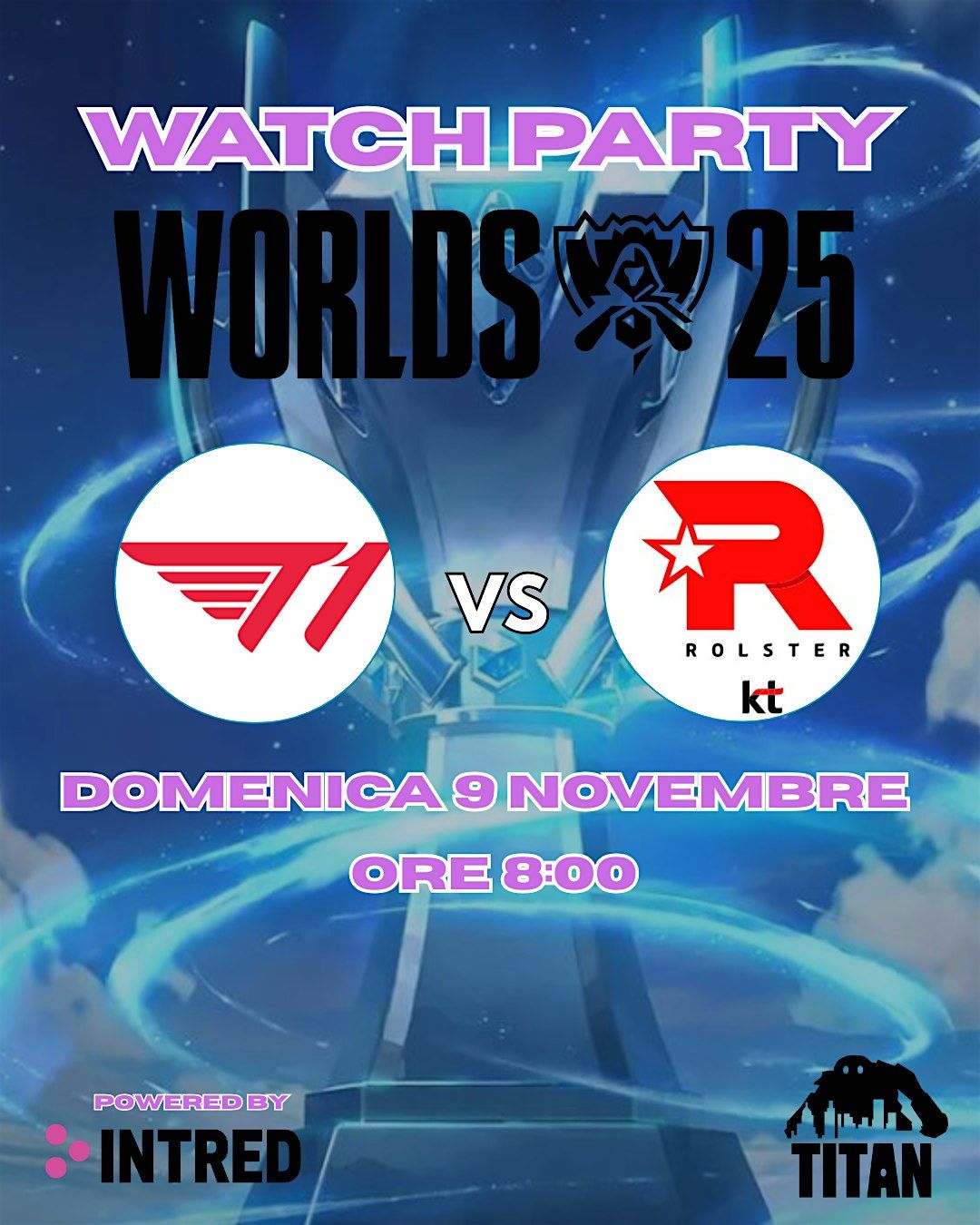 Watch party LOL Worlds