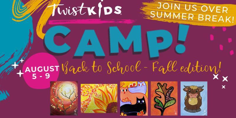 Kids Camp: Back to School - Fall Edition