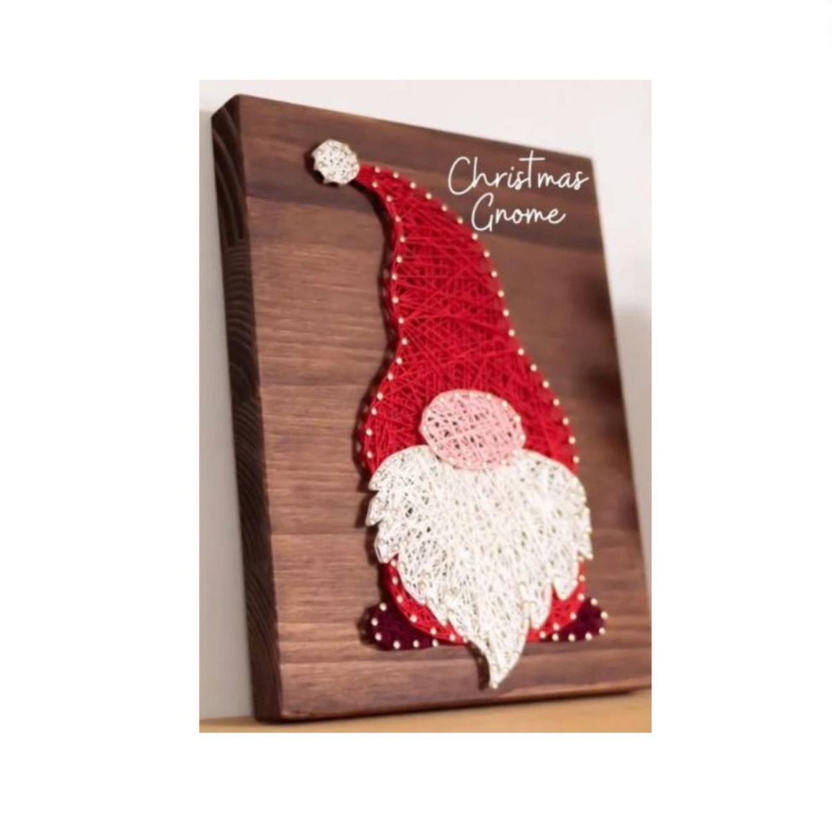 String Art Workshop: Christmas Gnome