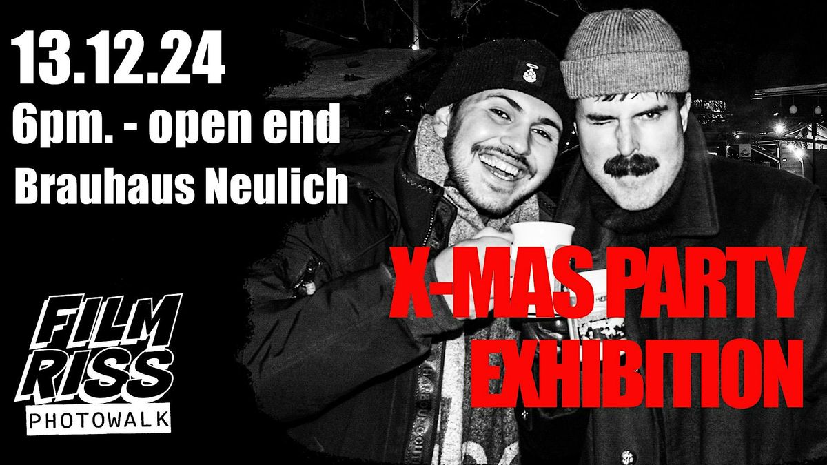 Filmriss Berlin X-Mas Party & Exhibition