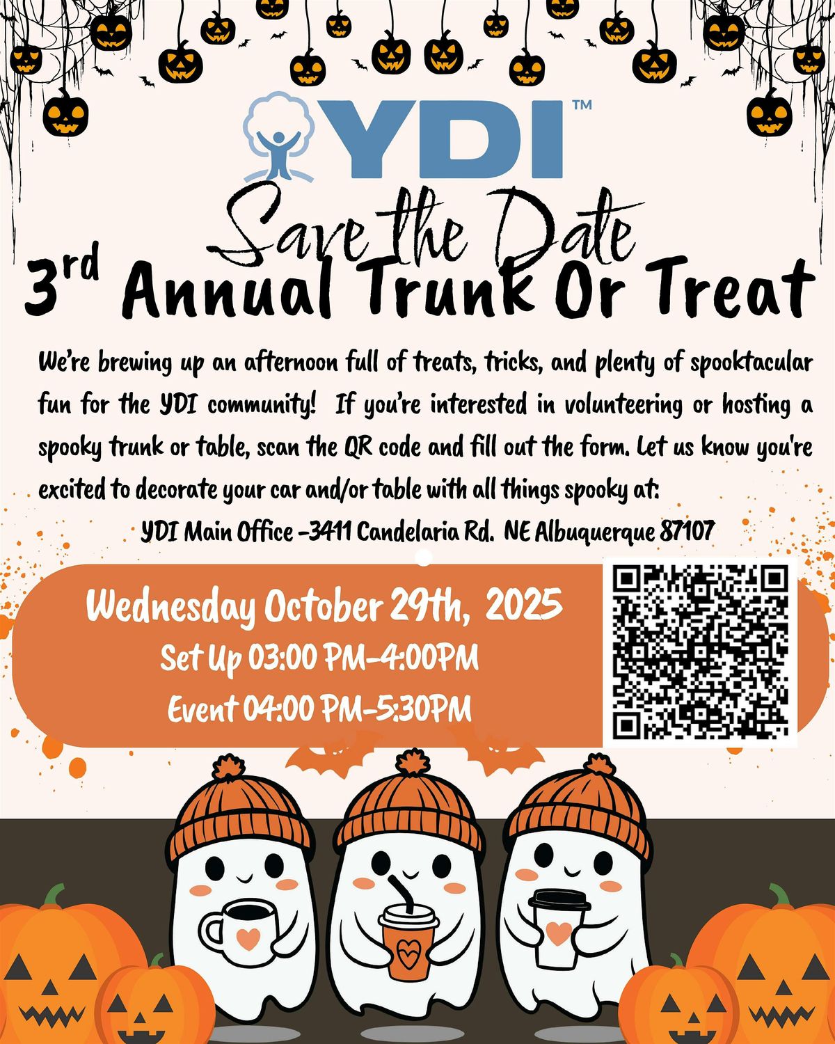 3rd Annual Trunk Or Treat