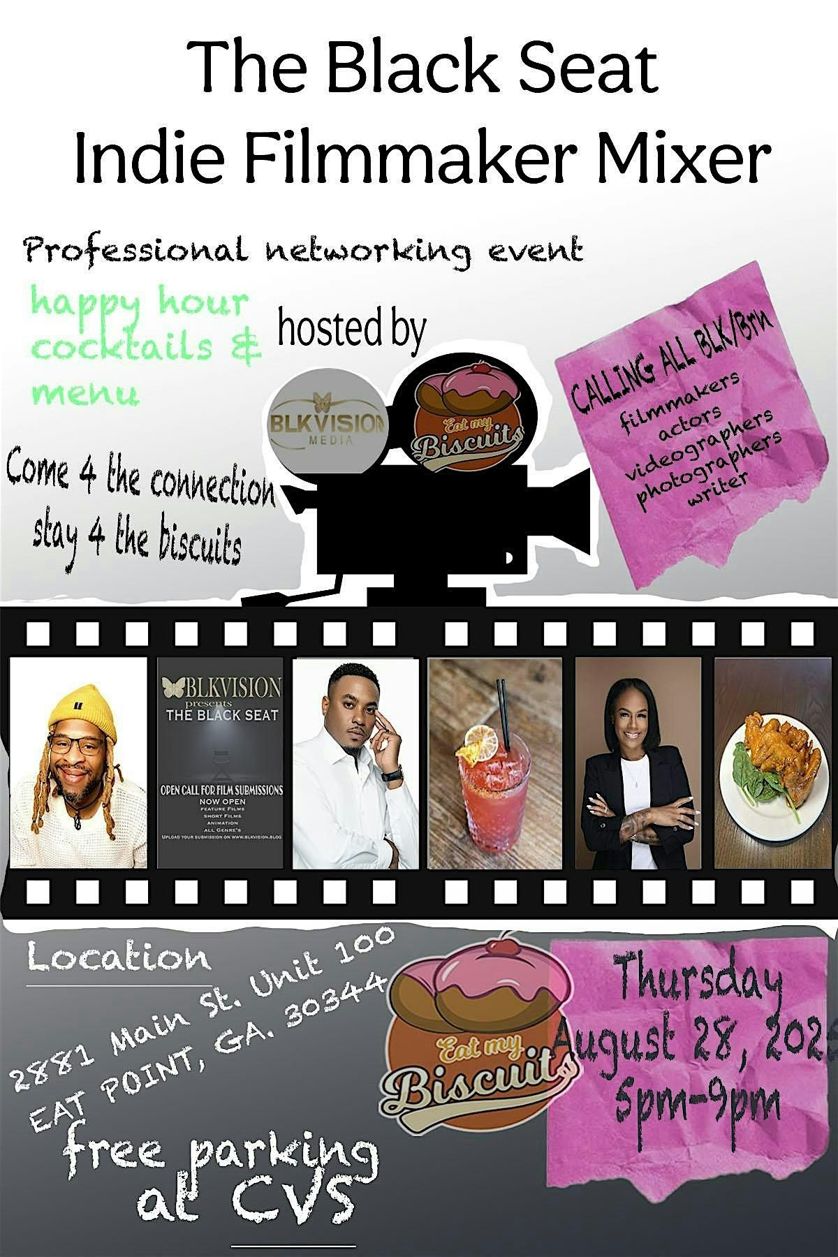 The Black Seat Industry Mixer