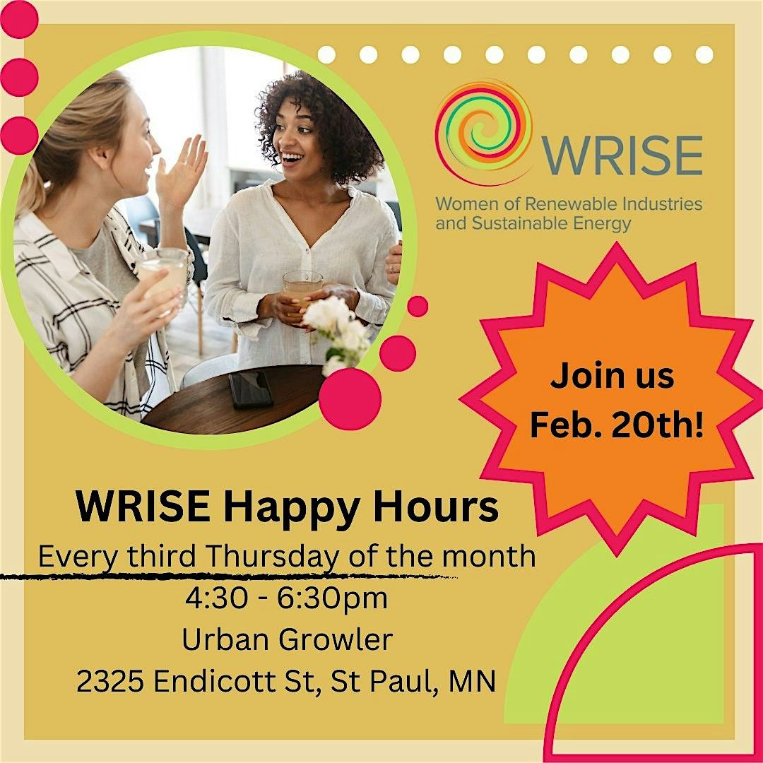 WRISE-TC Feb 20th Happy Hour