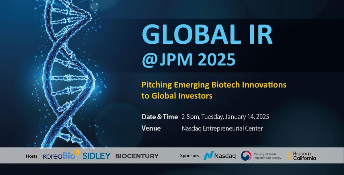 The 5th Global IR Pitching @ JPM  2025