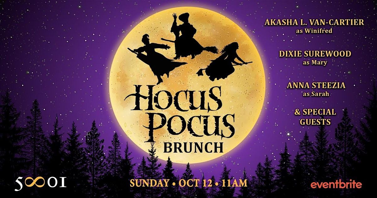 Hocus Pocus Drag Brunch 2025