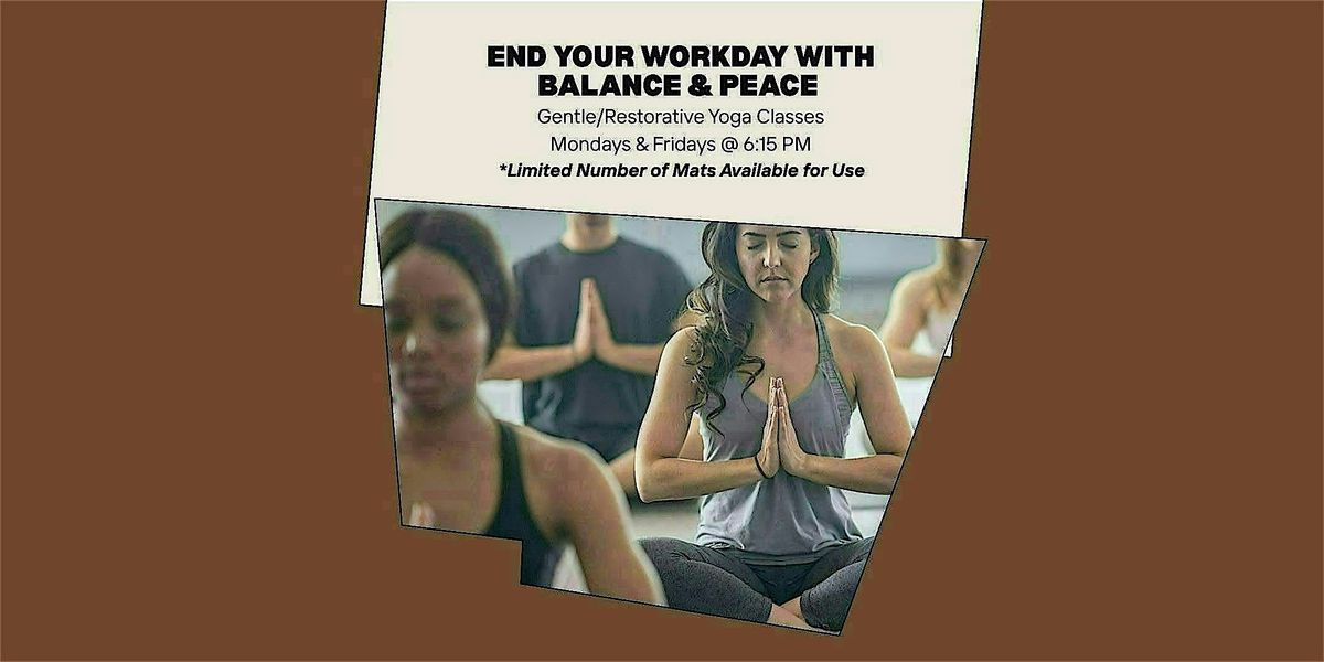 Relax & Restore: Friday Restorative Yoga Flow
