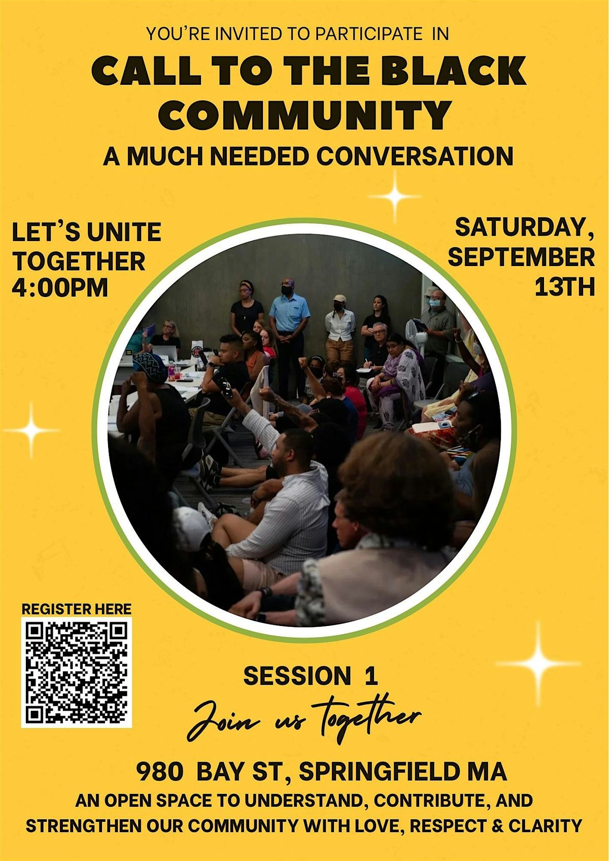 Call to the Black Community Meeting
