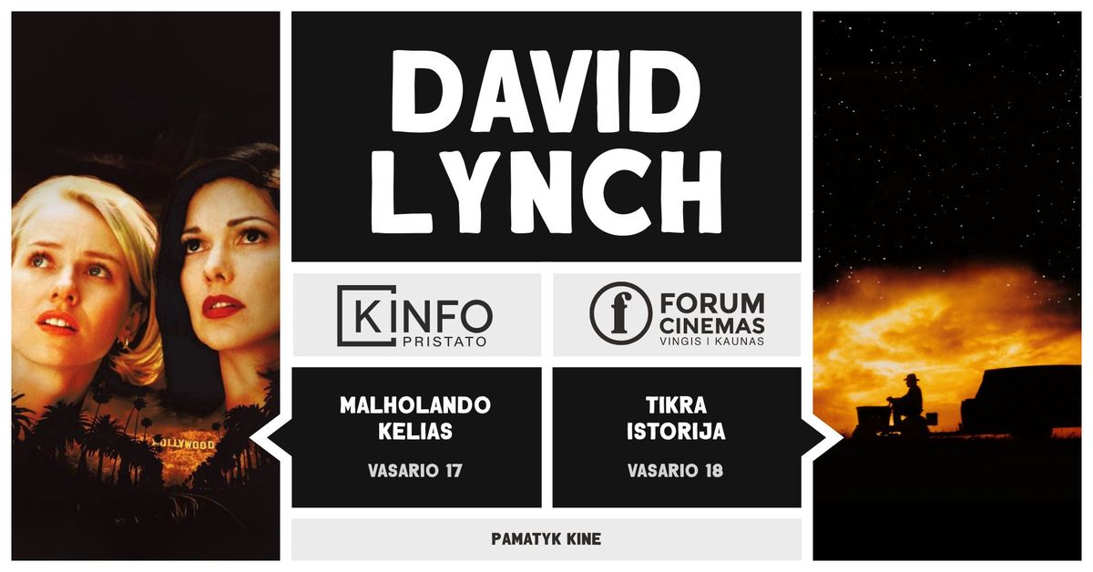 Pamatyk kine: DAVID LYNCH