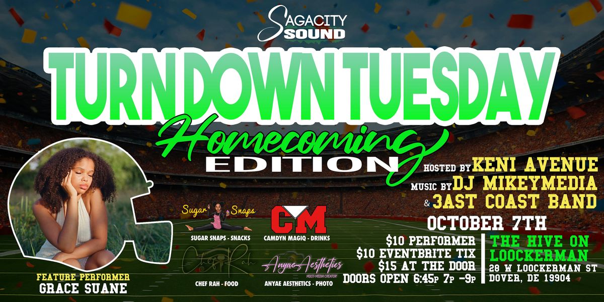 Turn Down Tuesdays: Open Mic Experience