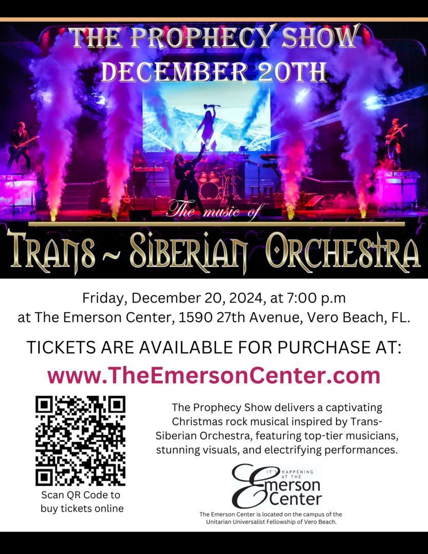 The Prophecy Show - Trans-Siberian Experience at Jesse Auditorium