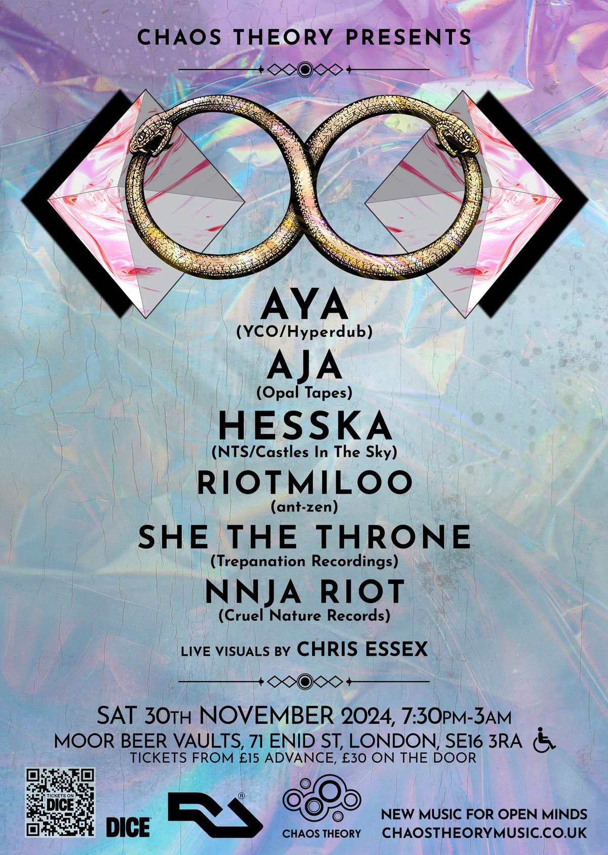 aya, Aja Ireland (album launch), Hesska, Riotmiloo, She The Throne, NNJA RIOT