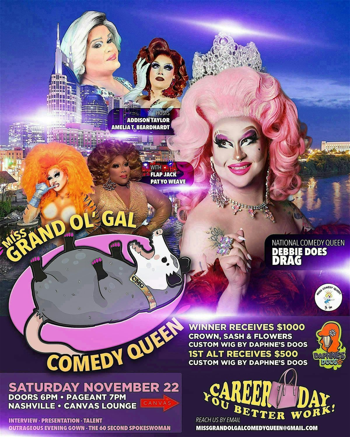 Miss Grand Ol' Gal Comedy Queen