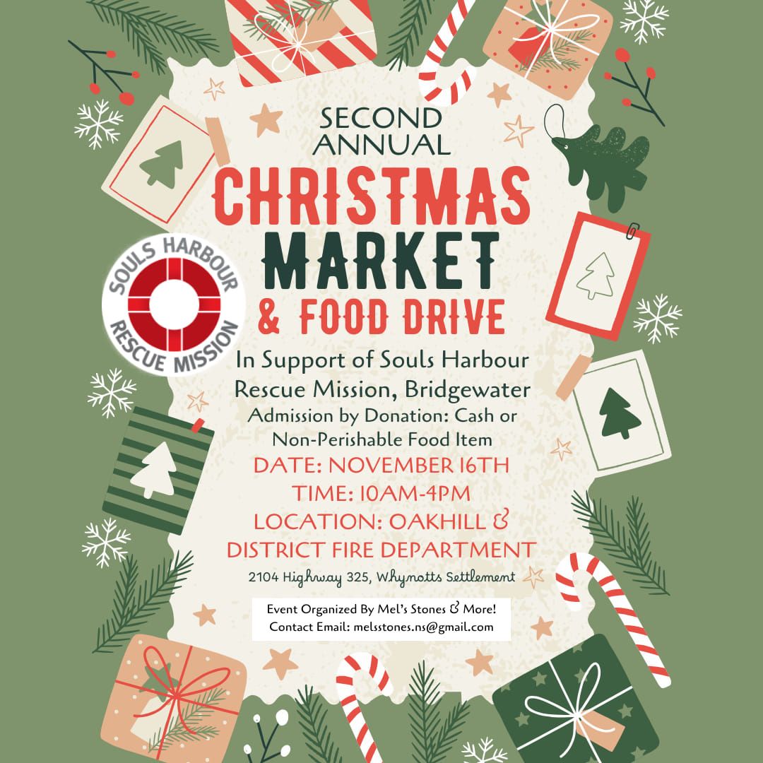 2nd Annual Christmas Market & Food Drive