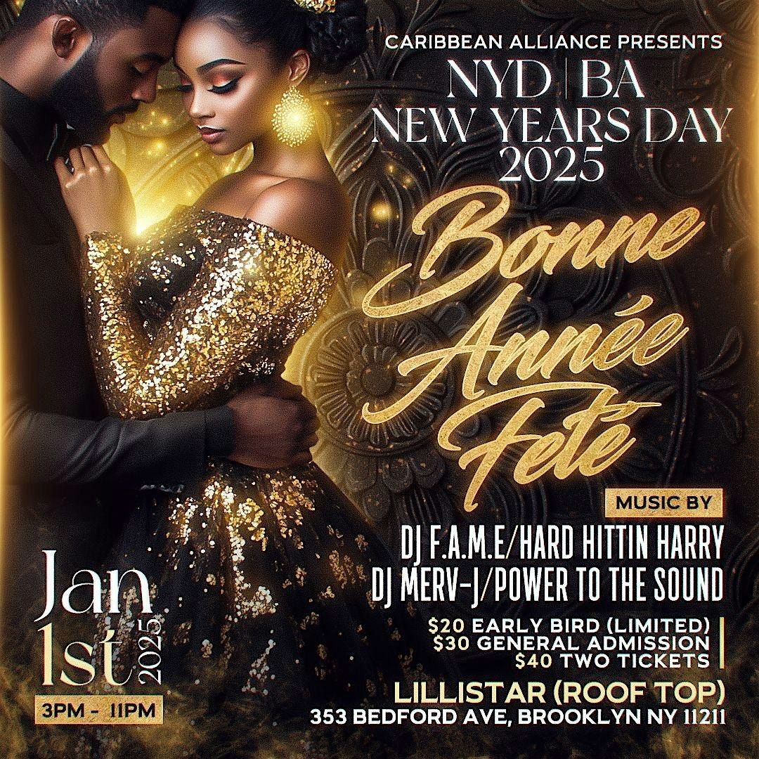 Bonne Annee - New Year\u2019s Day party event