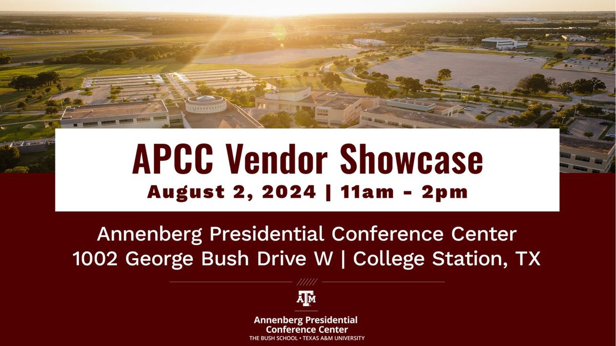 APCC Vendor Showcase