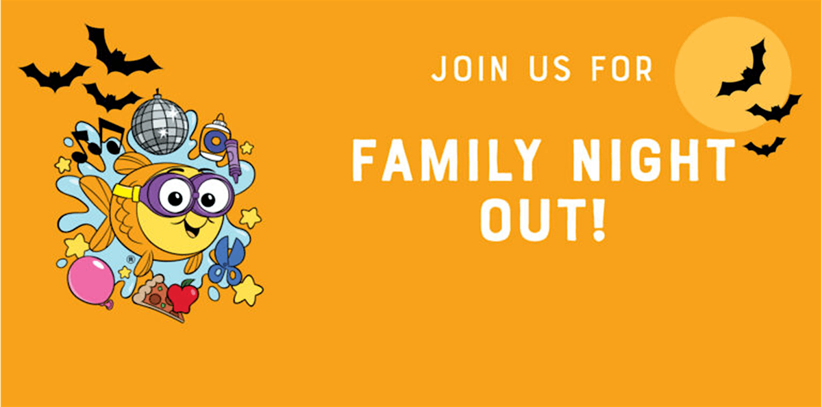 October Family Swim Event at South Jordan - For Goldfish Members Only