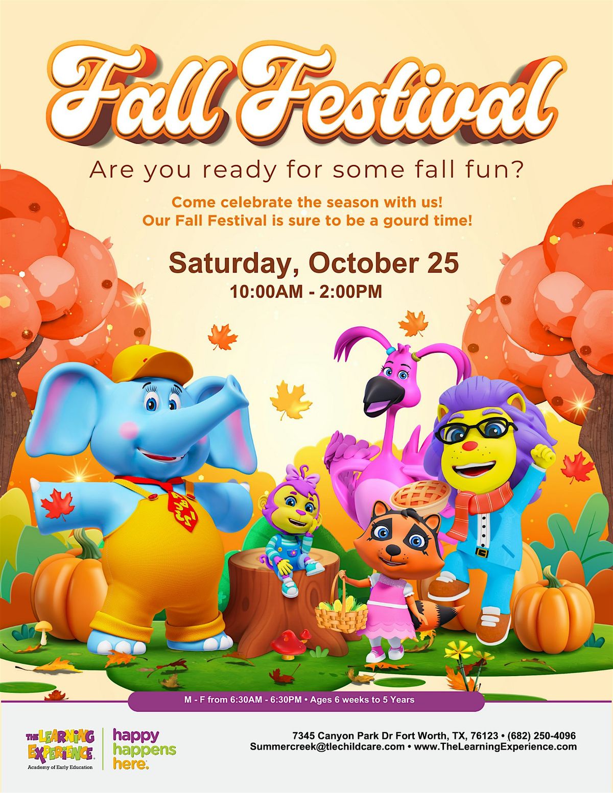 Fall Festival! Are you ready for some fall fun?