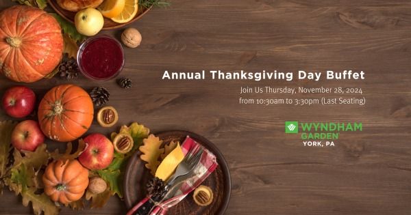 Annual Thanksgiving Day Buffet