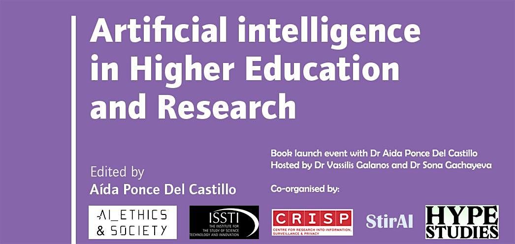 Book Launch: Artificial Intelligence in Higher Education and Research