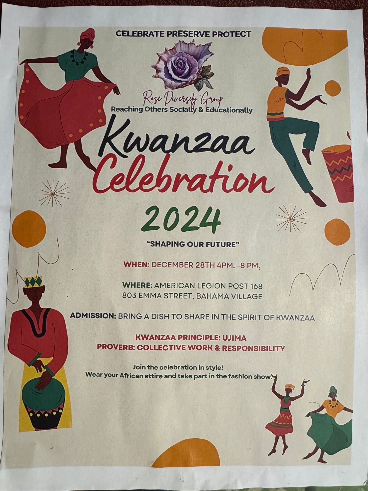 KWANZAA Celebration!!