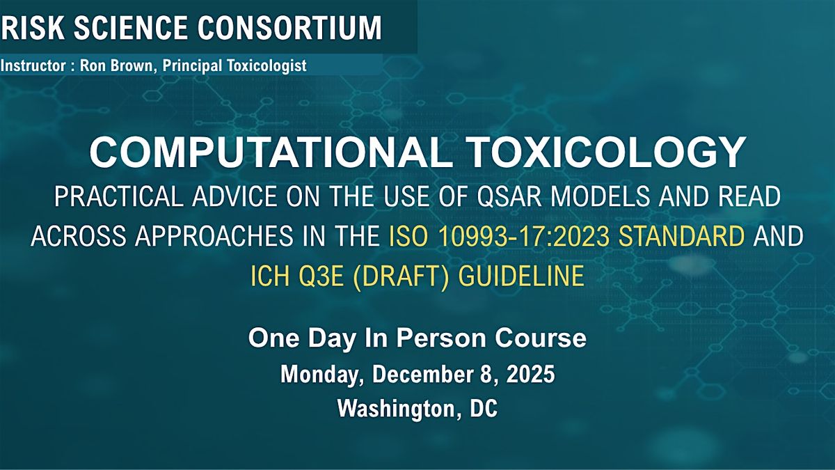 Computational Toxicology - Washington, DC