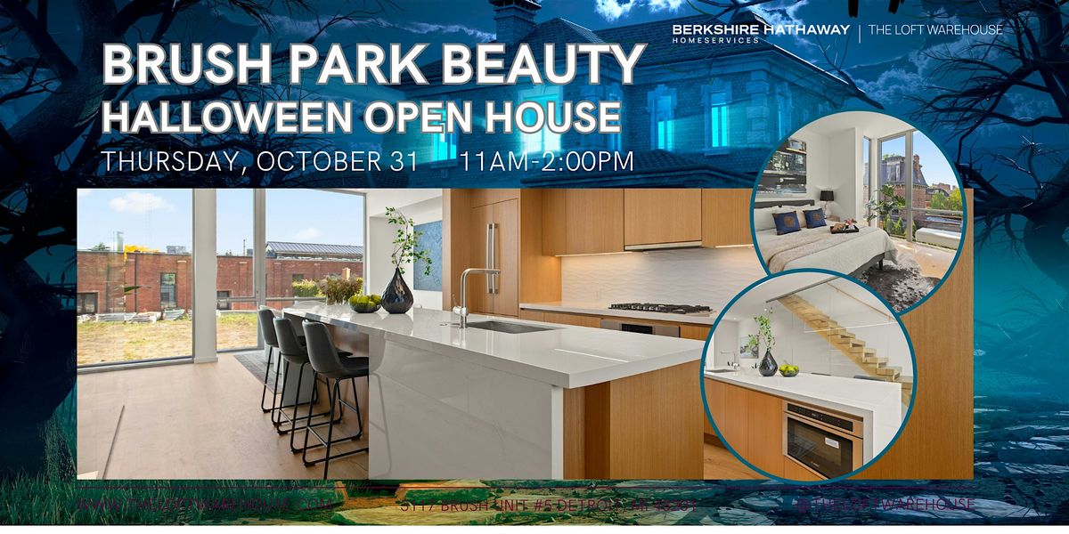 Halloween Open House on Spooky-Stylish New Brush Park Home