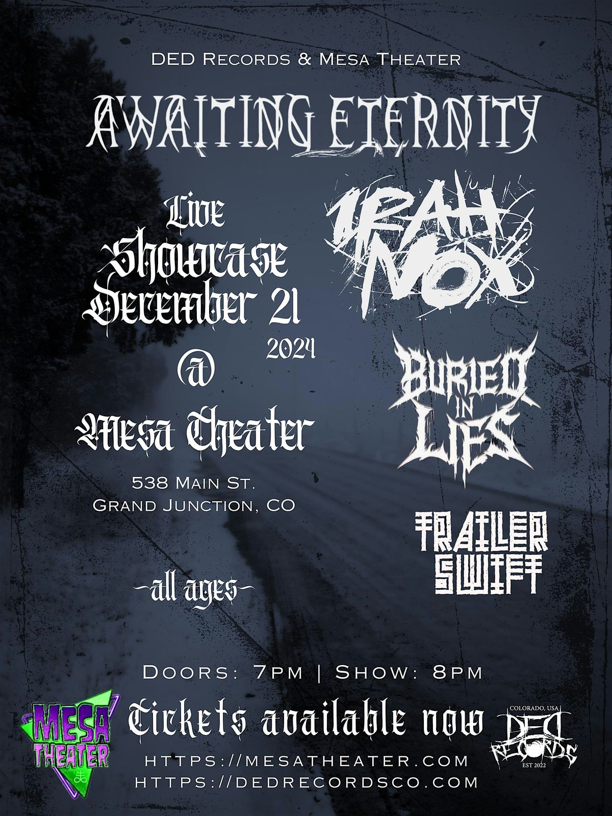 AWAITING ETERNITY & IRAH NOX + more