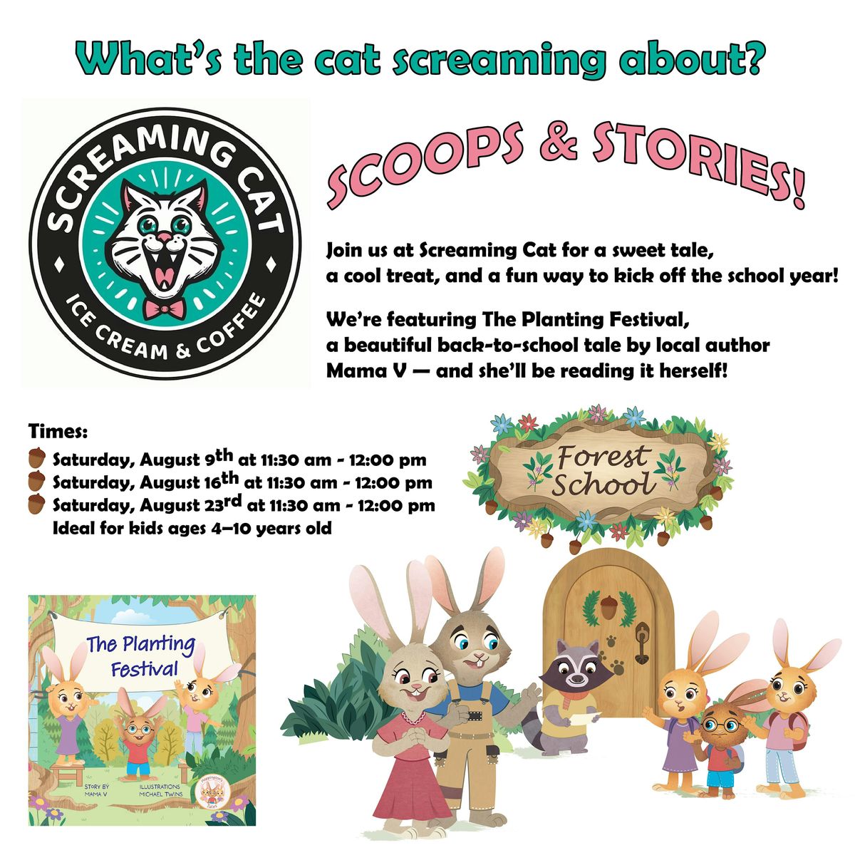 Scoops & Stories: Celebrate the new school year with a story