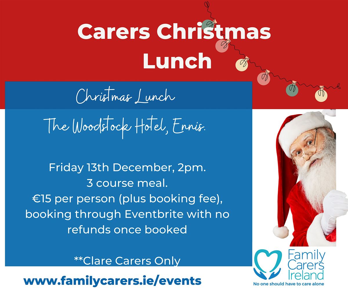 Clare Carers Christmas Dinner