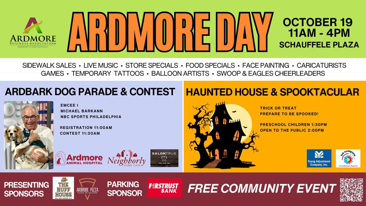 ARDMORE DAY: A SPOOKTACULAR CELEBRATION!