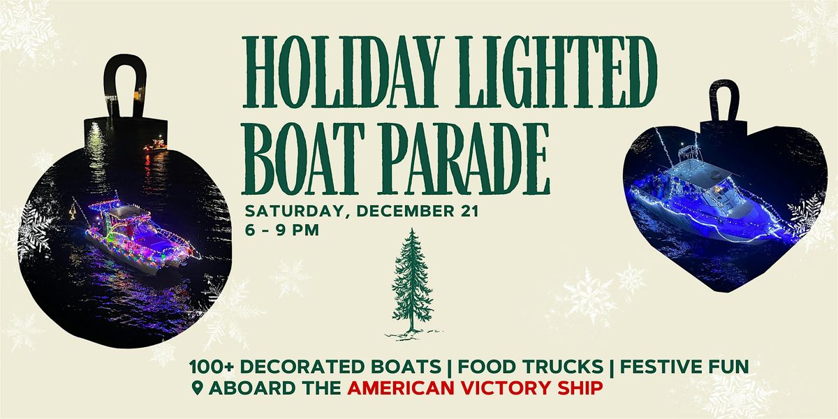 Holiday Lighted Boat Parade 2024