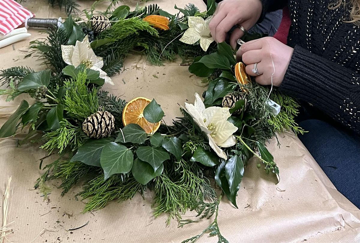 Christmas Wreath Making Workshop 10.30am