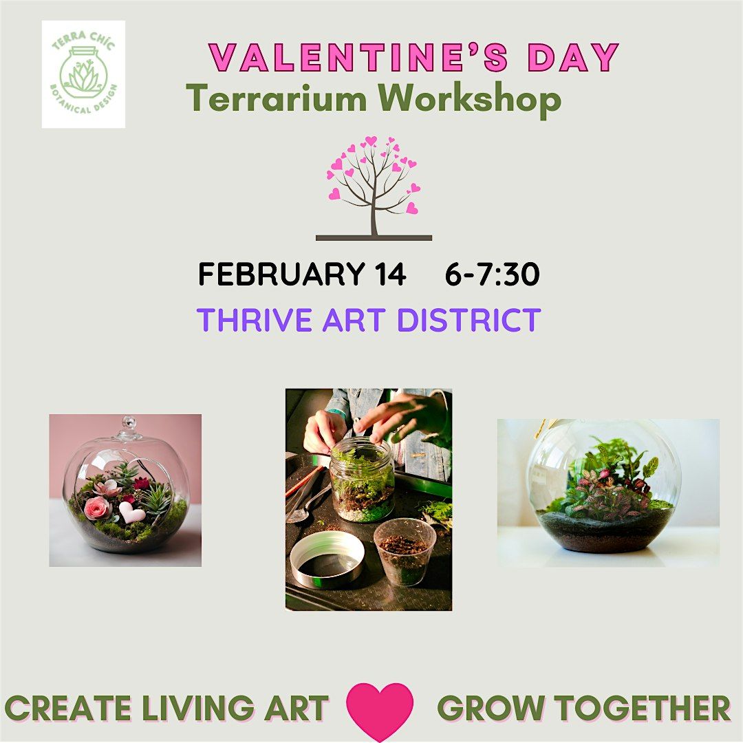 Valentine's Day Terrarium Workshop Couple's experience