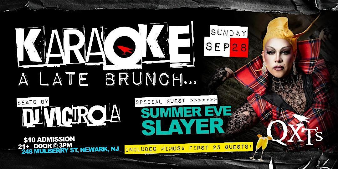 KARAOKE ... a late Sunday Brunch