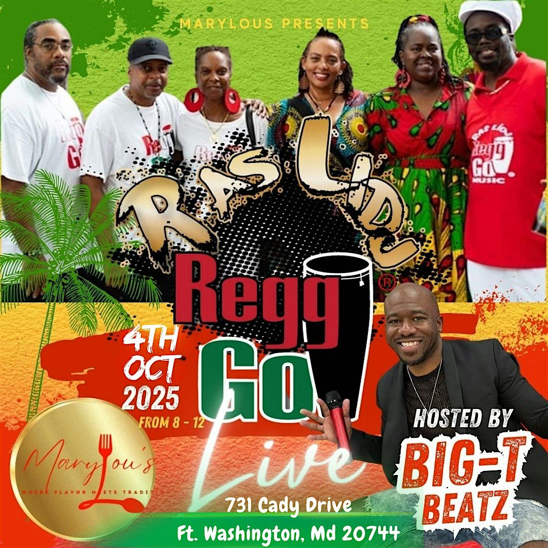 Mary Lou\u2019s Presents: Reggae Night Feat. Ras Lidj ReggGo Band
