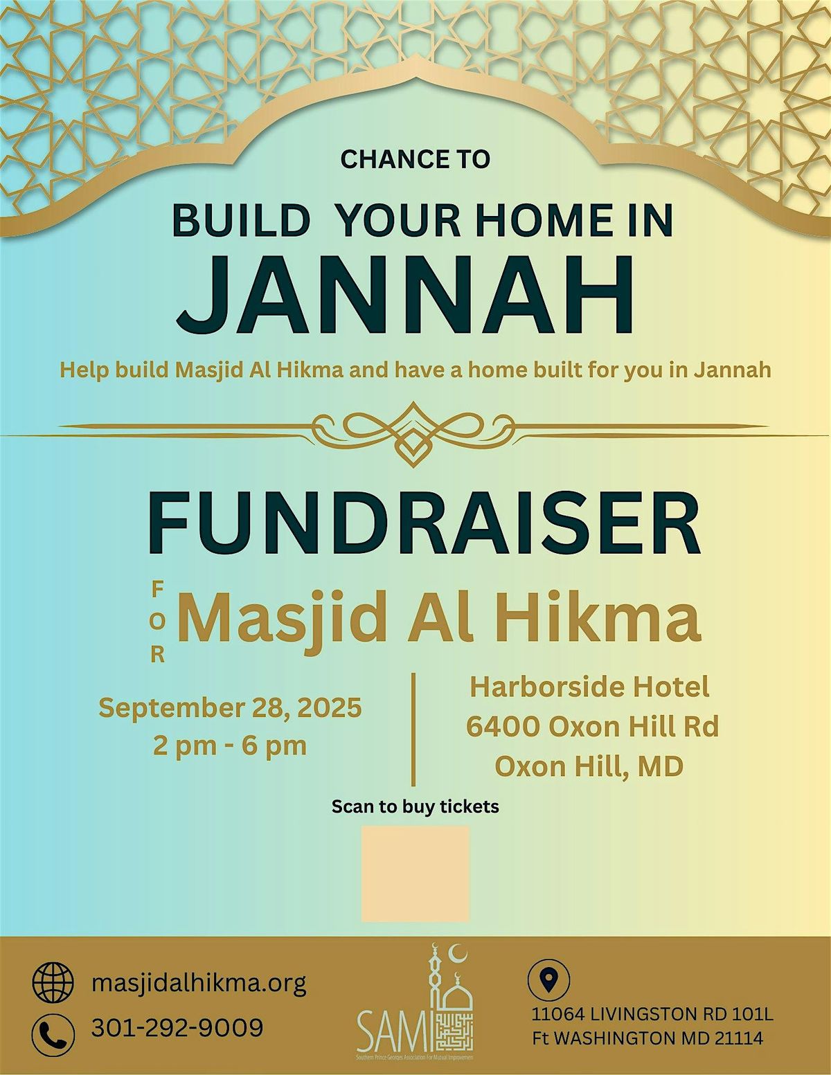 Masjid Al Hikma Fundraiser