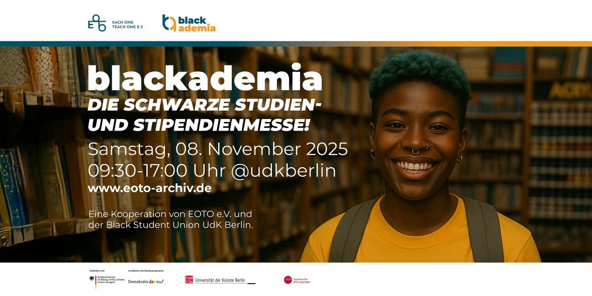 Blackademia - Die Schwarze Studien- und Stipendienmesse 2025