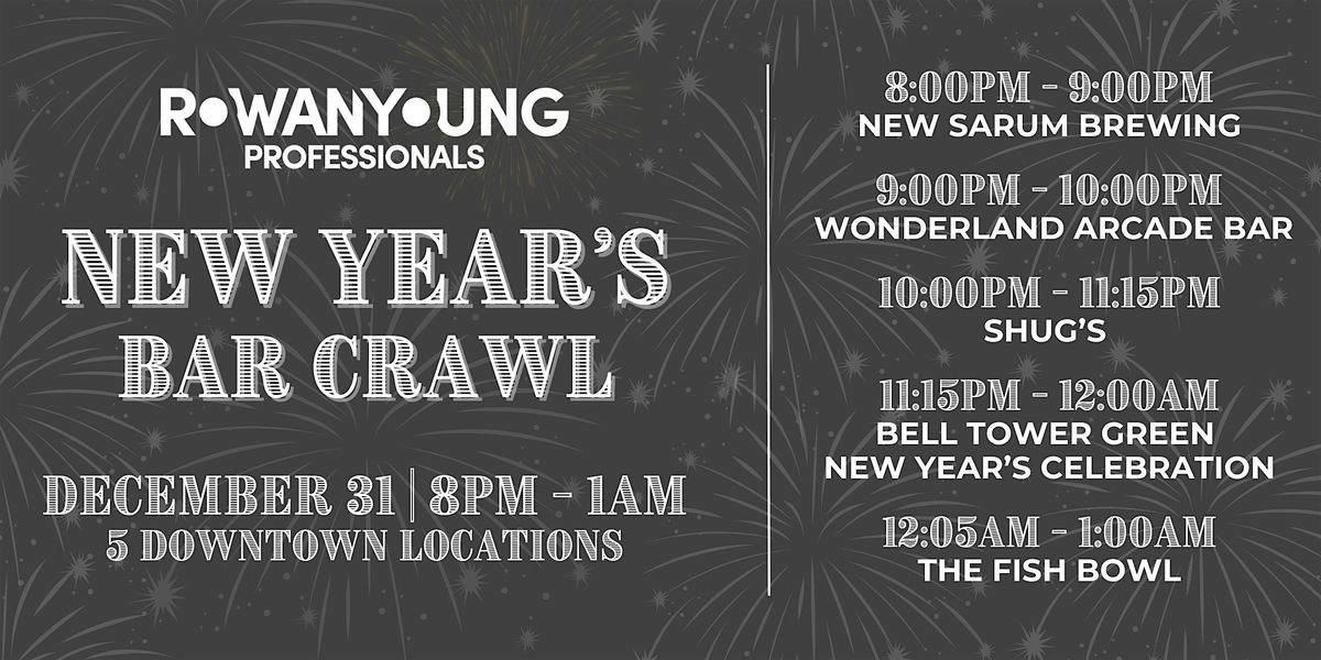 New Year's Bar Crawl