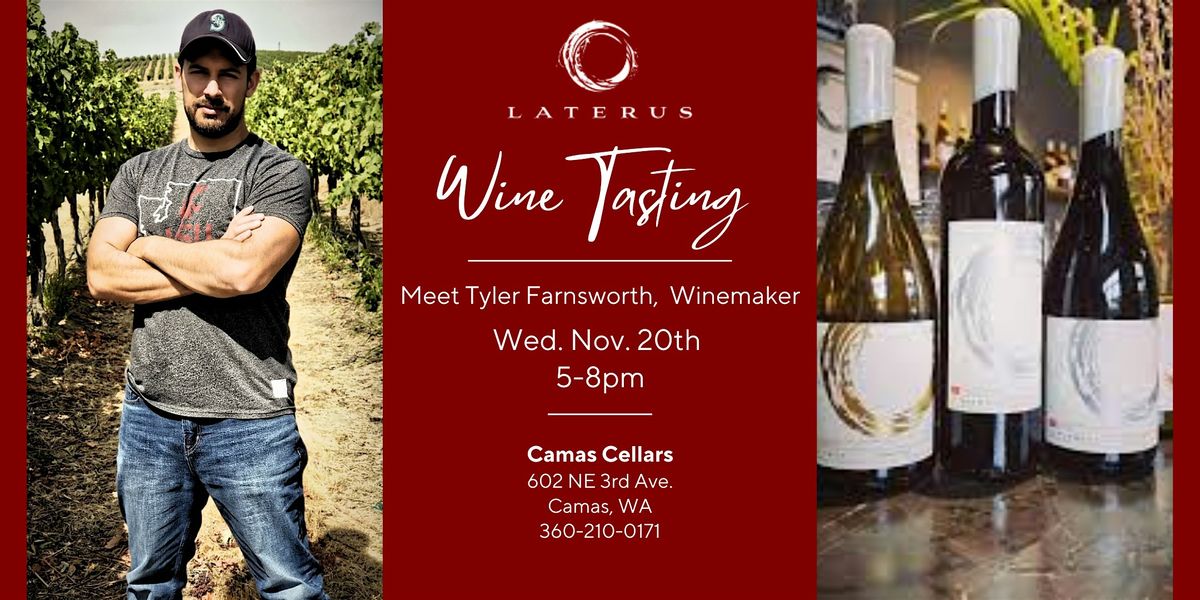 Wednesday Wine Tasting with Laterus Winery