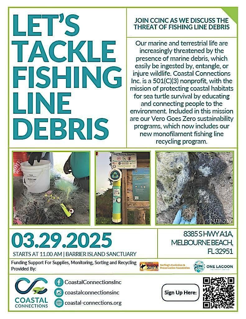 Let's Tackle Marine Fishing Line Debris