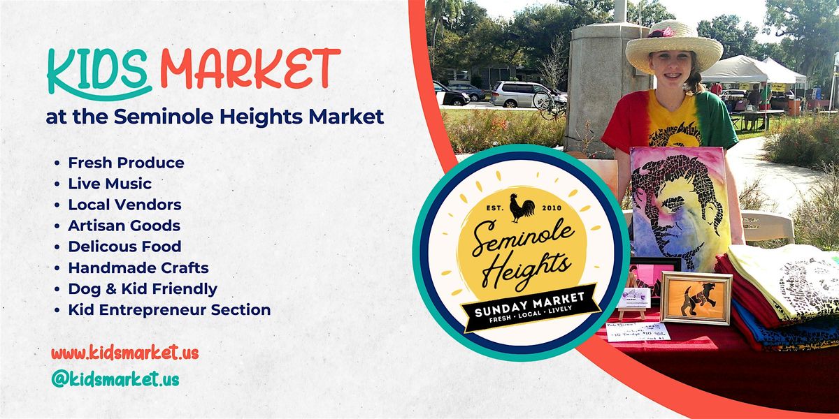 Kids Market at the Seminole Heights Market